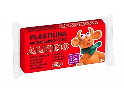 Alpino Modelovacia hmota 1ks 50g červená