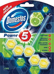 Domestos Power 5 tuhý WC blok Lime 55 g