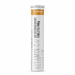 GymBeam Vitamín C 1000 mg 20 šumivých tabliet