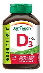 Jamieson Vitamín D3 400 IU 90 tabliet