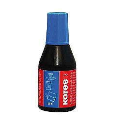 Kores Farba pečiatková 28 ml modrá