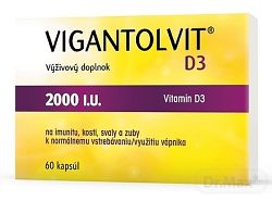 Merck Vigantolvit D3 2000 IU 60 kapsúl