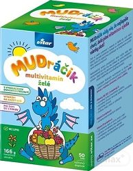 Vitar Mudráčik multivitamín želé 50 ks