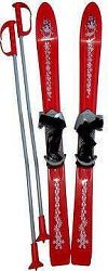 ACRA Baby Ski 90 cm, červená