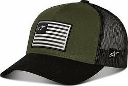 Alpinestars Flag Snap Hat zelená/čierna