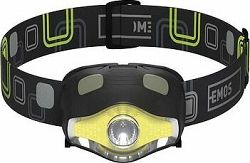 EMOS COB LED + LED P3536 220 lm 100 m 3× AAA