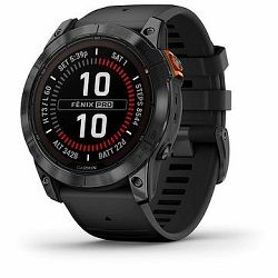 Garmin Fenix 7X Pro Solar Gray / Black Band