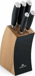 Gerlach Súprava nožov v bloku 5 ks DECO BLACK