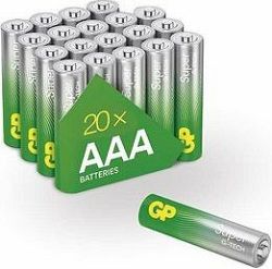 GP Alkalická batéria Super AAA (LR03), 20 ks