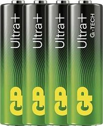 GP Alkalická batéria Ultra Plus AA (LR6), 4 ks