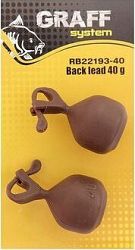 Graff Back Lead 40 g Hnedé