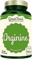 GreenFood Nutrition Arginin 120 kapsúl