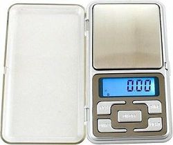 ISO 0135 Digitálna vrecková váha 200 g/0,01 g