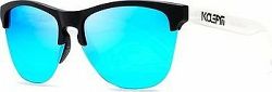 KDEAM Borger 2 White & Black / Blue