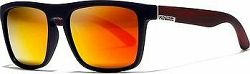 KDEAM Sunbury 12 Black/Wood Red