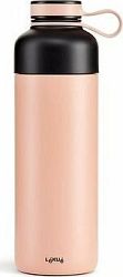 Lékué Insulated Bottle To Go 500 ml | lososová
