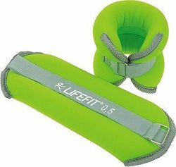 LIFEFIT členok/zápästie neoprénov S2, 2× 0,5 kg