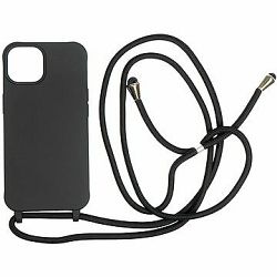 Mobile Origin Lanyard Case Black iPhone 14