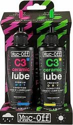 Muc-Off C3 Wet and Dry lube 2× 120 ml