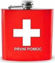 ORION Fľaška vrecková nerez „PRVNÍ POMOC“