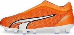 Puma Ultra Match LL FG/AG Jr oranžová/biela