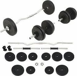 SHUMEE Súprava činek barbell a dumbbell, 30 kg