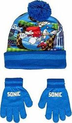 Sonic – čiapka a rukavice