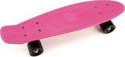 Teddies Skateboard – pennyboard – ružová farba