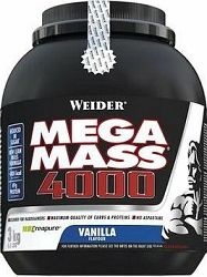 Weider Mega Mass 4000, 3 kg, vanilka