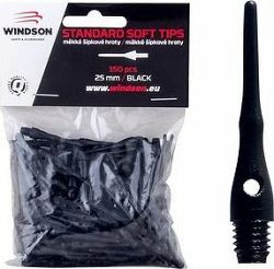 Windson TIPS 25 mm 150 ks, čierne
