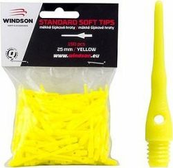 Windson TIPS 25 mm 150 ks, žlté