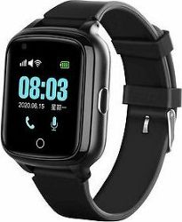 WowME Senior Watch čierne silikónové