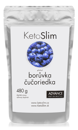 Advance KetoSlim príchuť čučoriedka 480 g