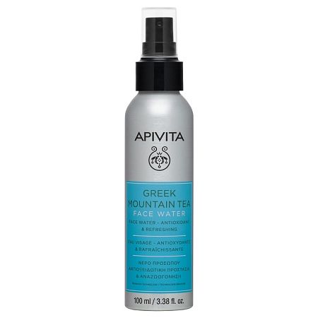 APIVITA Greek Mountain Tea Face Water, 100ml