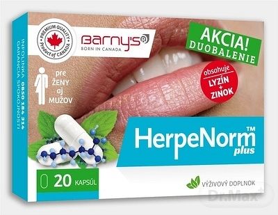 Barny's HerpeNorm plus 20 kapsúl