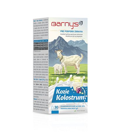 Barny´s Kozie Kolostrum cps 30 ks