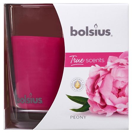 Bolsius True Scents 95/95 mm pivónia