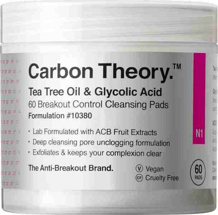 Carbon Theory, Facial Cleansing Pads
