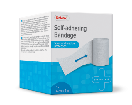 DR.MAX SELF-ADHERING BANDAGE 6CMX4M
