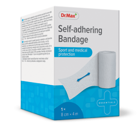 DR.MAX SELF-ADHERING BANDAGE 8CMX4M