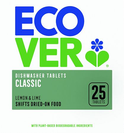 Ecover Classic tablety do umývačky 25 ks