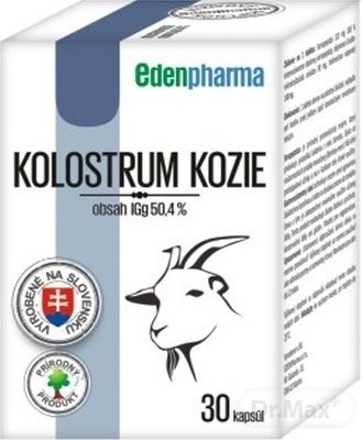 EdenPharma Kolostrum Kozie 30 kapsúl