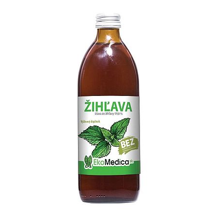 EkoMedica Šťava zo žihľavy 99,8% 500 ml