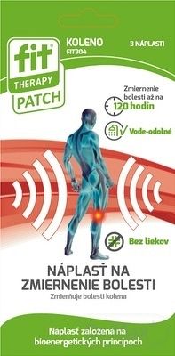Fit Therapy Náplasť koleno 3 ks