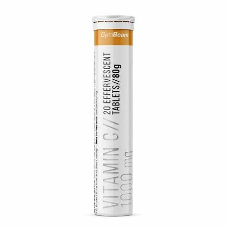 GymBeam Vitamín C 1000 mg 20 šumivých tabliet