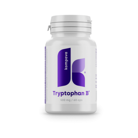 Kompava Tryptofan B+ 500 mg 60 kapsúl