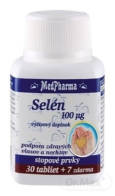 MedPharma Selen 100 mcg 37 tabliet