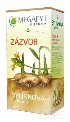 megafyt bylinková lékárna zázvor 20 x 1,5 g
