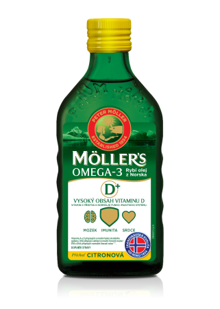 Mollers Omega 3 dospělí 50+ 250 ml