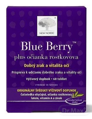 New Nordic Blue Berry tabliet 1 x 60 ks